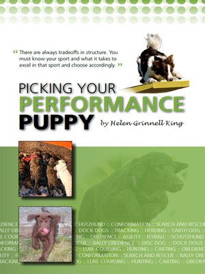 cover image of Picking Your Performance Puppy